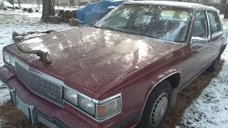 $200 1985 Cadillac Cold Start Can A 1985 Cadillac Deville Handle Winter Cold Start Snow Drive