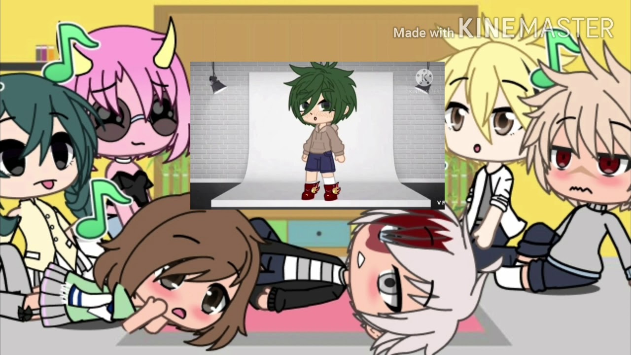 || Bnha reacts to Moves Like Jagger ||