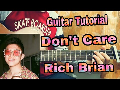 Don't Care – Rich Brian //easy Guitar tutorial+lesson