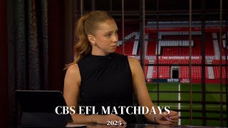 Hosting CBS EFL Matchday
