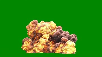 Green Screen Bomb Explosion Effect – Free VFX Footage for Video Editing (No Copyright)