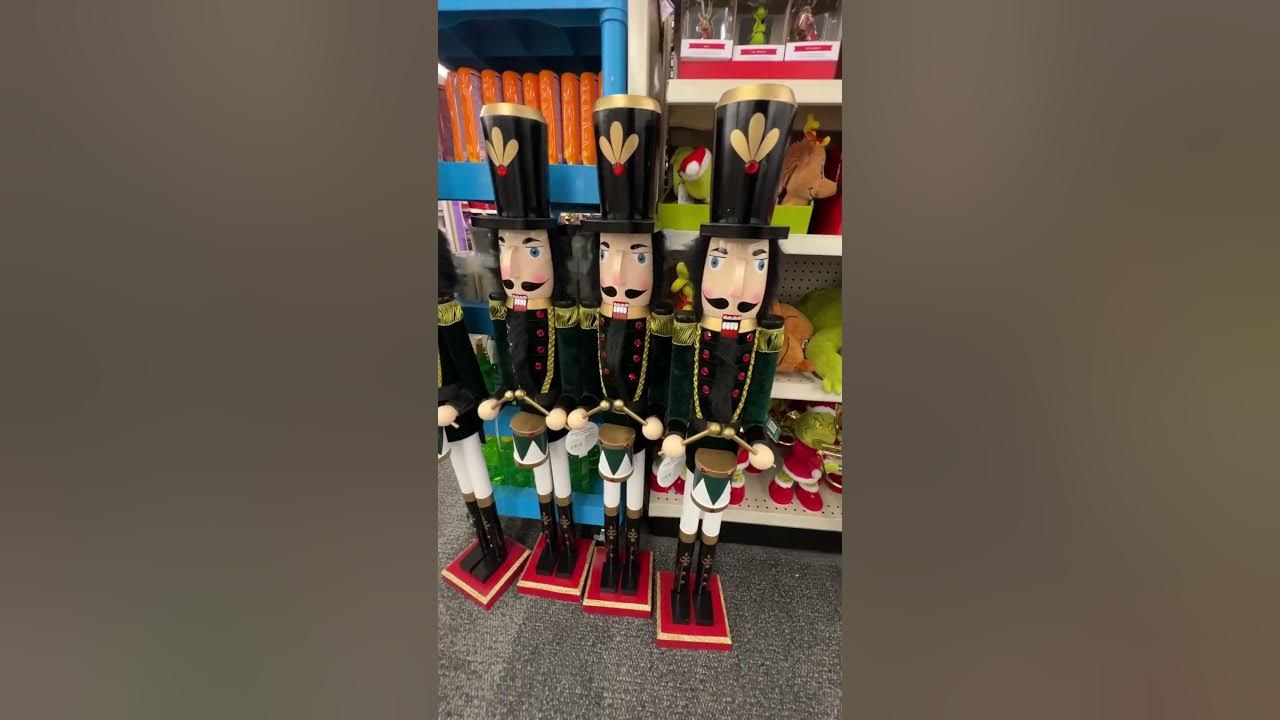 Giant Nutcrackers Have Arrived at CVSChristmas in Full Swing shopping