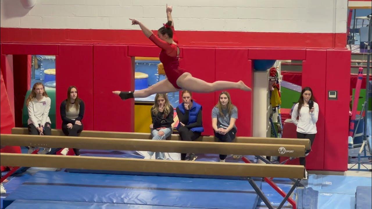Natick HS Gymnastics Winter 2023 vs Walpole HS YouTube