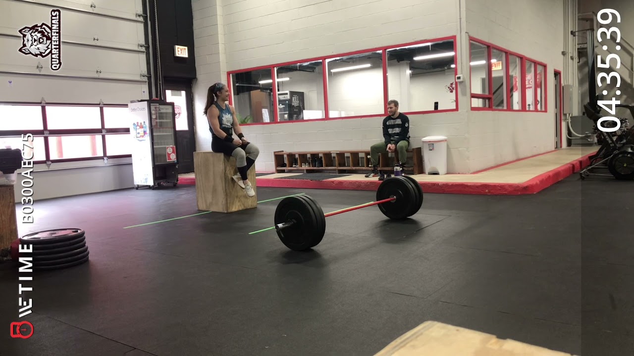 2021 CrossFit Quarterfinals Workout 5