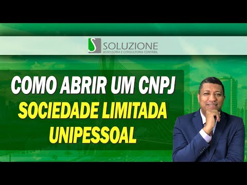 Vídeo: Como Criar Uma Sociedade Unipessoal