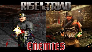 Все враги в Rise of the Triad (1994 - 2013)