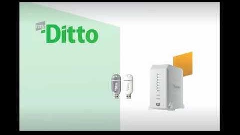 my-Ditto NAS Home Meida Server - Network Attached Storage Backup for Mac or PC