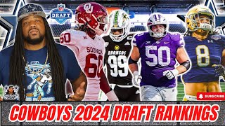 #Cowboys 2024 Draft Evaluation | Ranking my favorites + My Draft Grade ‼️🤔👀