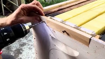 Modifying a 8 frame Langstroth Box to fit 3 Flow™ Frames