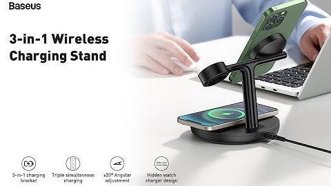 Baseus Swan 3-in-1 Wireless Magnetic Charging Bracket 20W