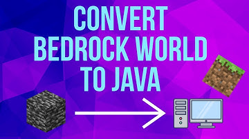 How To Convert Minecraft Bedrock World To Java Edition