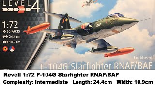 Revell 1:72 F-104G Starfighter RNAF/BAF Kit Review