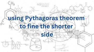 Using Pythagoras theorem to find the smallest side of a right angle triangle