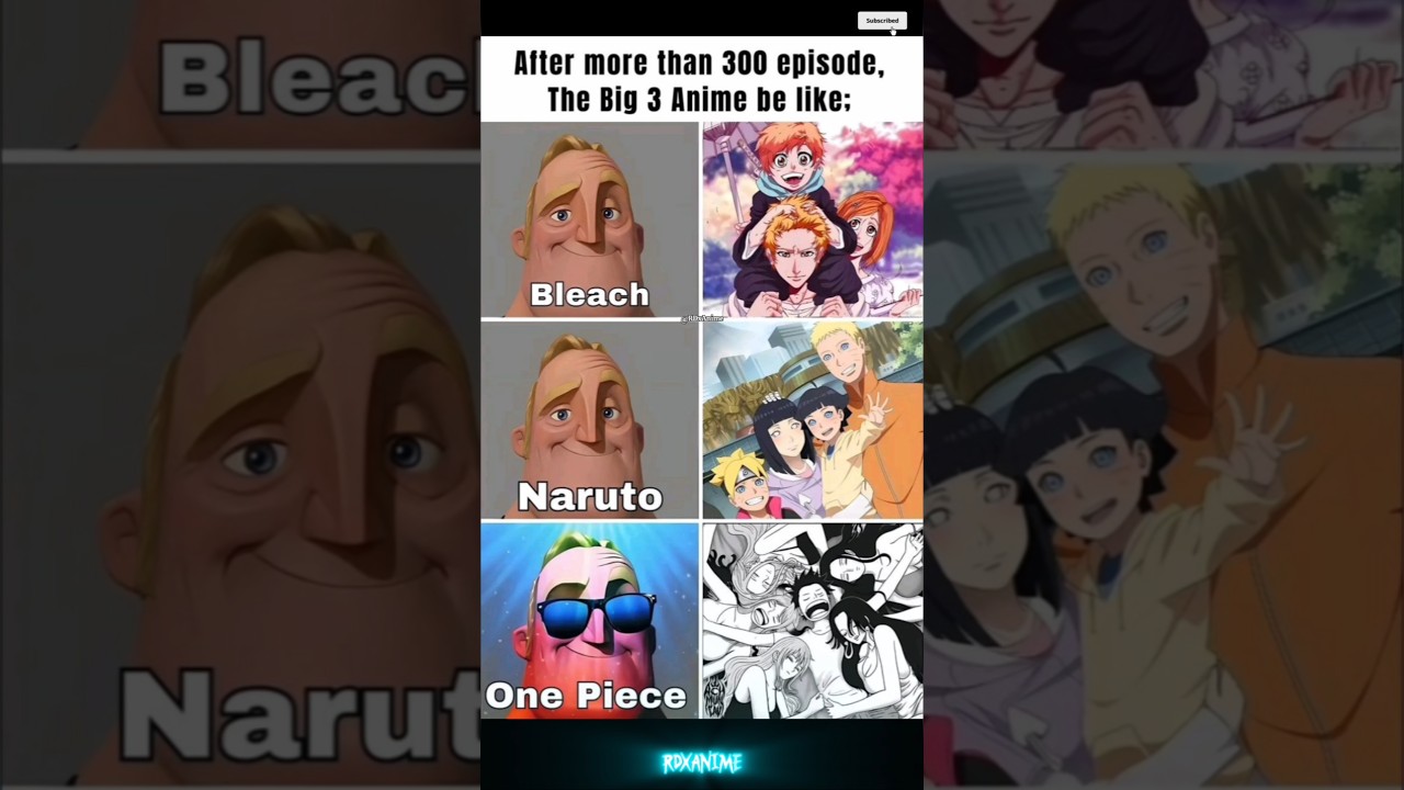 Big 3 Anime Logic 😂 