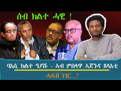 ሰብ ክልተ ሓዊ ባእሲ ክልተ ዓያሹ ኣብ ምስላጥ ኣጀንዳ ጸላኢ ዓዲ ዘፍርስ ዘሎ ምትህልላኽ መራሕቲ ትግራይ መዓዝን ብኸመይን ጠጠው ይብል