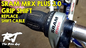 How To Replace Shifter Cable In SRAM MRX Plus 3.0 Grip Shift Shifters