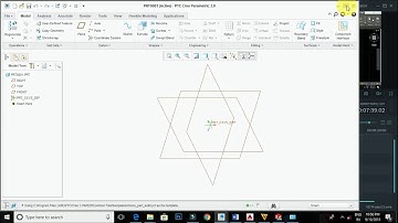 CREO 3.0 Sketch Dimension Normal, Reference And Inspect Shade Closed Loops  -- Tamil