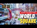 World square 2021  sydney walking tour   australia4k