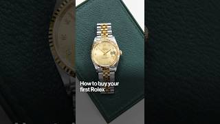 How to Buy Your First Rolex