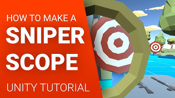 How to make a sniper scope in unity