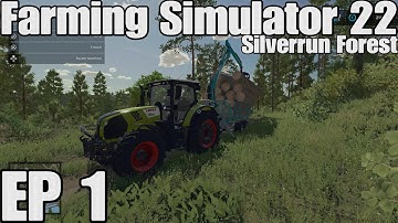 Silverrun Forest EP 1 | Starting To Do Some Logging!!! | PS5 4K Gameplay