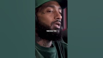 Nipsey Hussle talks on being consistent with your goals #mindset #nipseyhussle