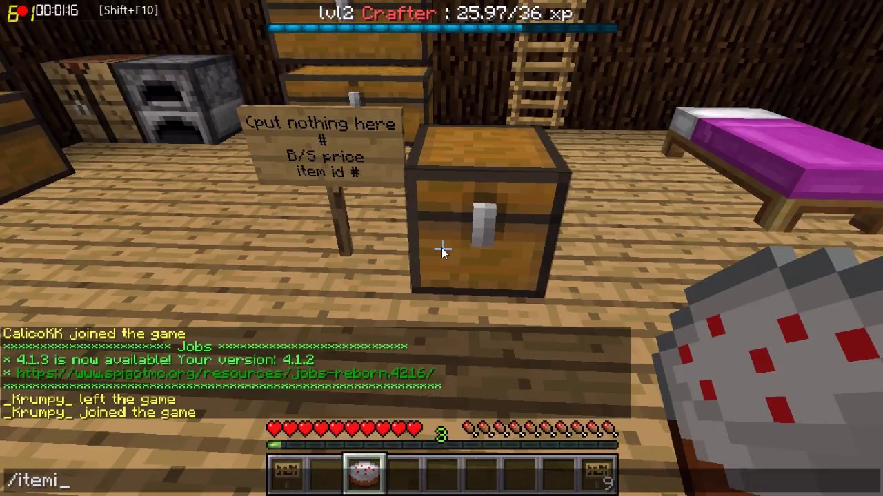 How to make a Chest Shop (With plugin) YouTube