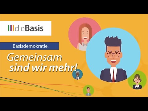 Hand in Hand - Basisdemokratie auf den Punkt gebracht -  #diebasis