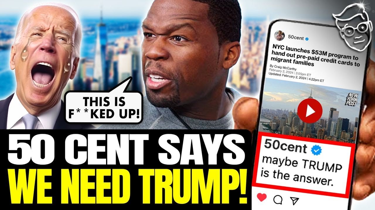 50 Cent ENDORSES Trump, SNAPS On Biden: 'Trump Is The Answer!' Rock & Snoop DUMP Joe, Libs in PANIC🔥