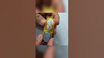 Como funciona o motor 6V DC Caixa de Redução? #motordc #caixadereducao #maker