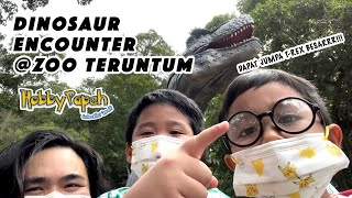 Dinosaur Encounter @ Zoo Teruntum Kuantan | Datang nak tengok T-Rex BESARRRR!!! [PapehdanEQs #17 ]