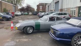 A visit to Emerald M3D in Bob’s E Type.