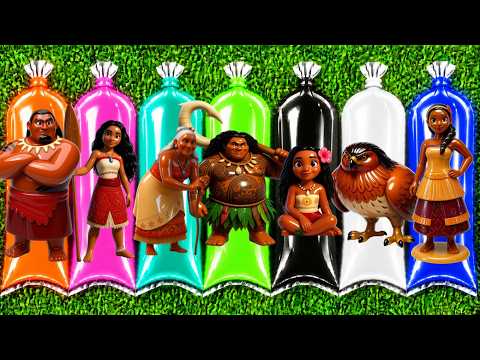 MENEMUKAN : Moana 🌺🌊 Chief Tui, Gramma Tala, Young Moana & Sina! ✨🏝️