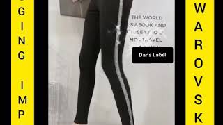 Legging Import Swarovski