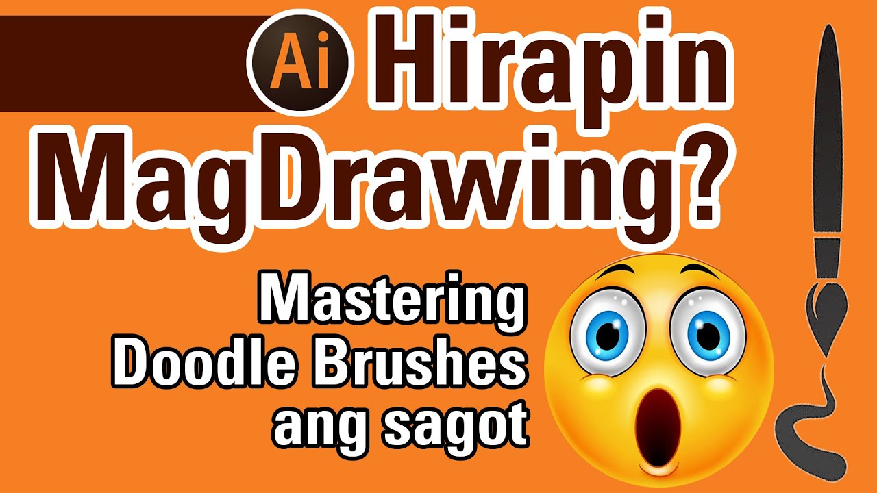 Doodle Brushes in Adobe Illustrator (easy tutorial) YouTube