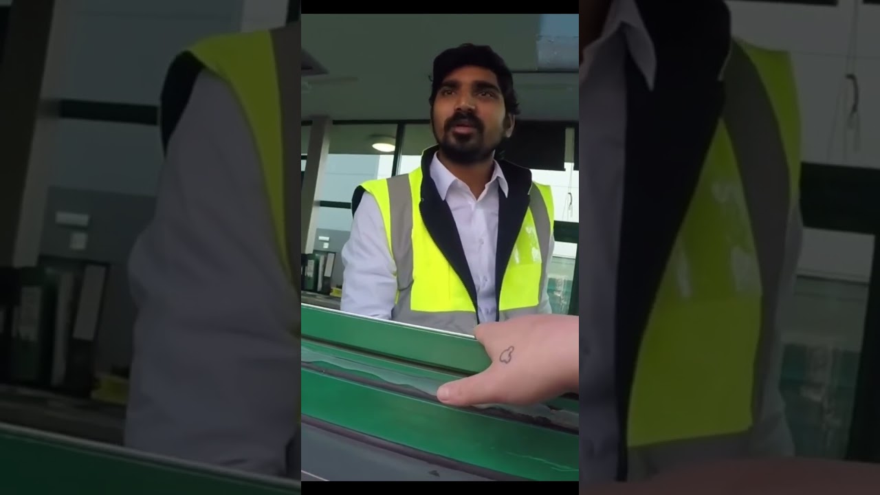 SECURITY CAN NOT SPEAK ENGLISH !!! (THROWBACK THIRSDAY)