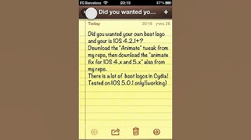 Make your own Animated Boot Logo