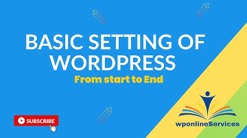 WordPress Basic Settings for Beginners | Complete Setup & Optimization Step-by-Step
