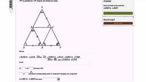 Fill in the blank triangle proofs example 2