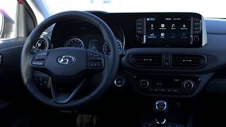 The New Hyundai I10 In Dragon Red Interior Design Youtube