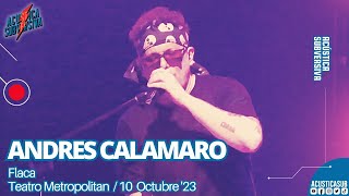 ANDRES CALAMARO / FLACA (en vivo Teatro Metropolitan)