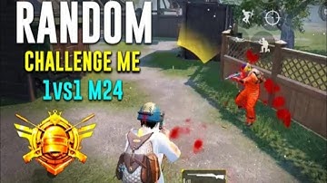 🔥1v1 TDM  WITH CONQUEROR PLAYER THEY CHALLENGE FOR M24 ONLY IN TDM CAN WE WIN ?