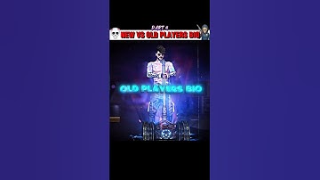 New V/S Old Players Bio☠️🤯🔥 [Part 4] #shorts #freefire #oldvsnew #digneshgamer