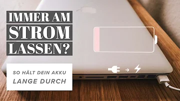 Kann man das MacBook am Strom lassen?