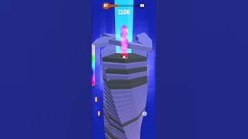 Stack Ball Level 50 | The Final Smash-tastrophe! 💥😂*#puzzlepanda #gamingshorts #mindgames #stackball