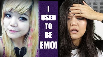 Back To School Emo Makeup Tutorial | How I Did My Makeup in School