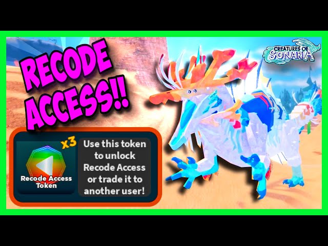 Free acess to Creatures of Sonaria RECODE! (+Code) Creatures of Sonaria!🎇🎆  