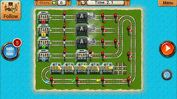 Rail Maze 2 Short Long Level Gameplay | Train Line Maze Puzzle Game | Android Gameplay #890