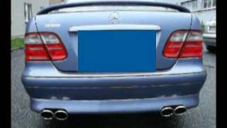 Fox Exhaust Systems - Mercedes Clk 208 Coupe