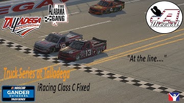 iRacing Class C Fixed Truck Series at Talladega *A Wild Last Lap